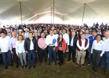 Con obra carretera y programas sociales, Sergio Salomón impulsa progreso integral en Chignahuapan