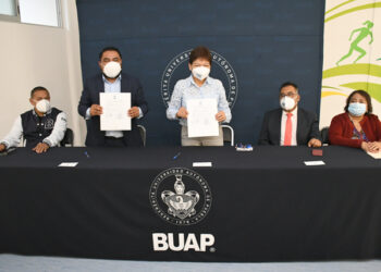 BUAP y Junta Auxiliar de San Pedro Zacachimalpa firman Carta de Intención