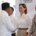 Encabeza Gaby Bonilla entrega de apoyos en Santo Tomás Hueyotlipan