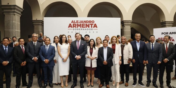 Alejandro Armenta, dio a conocer nuevos nombramientos para su gabinete