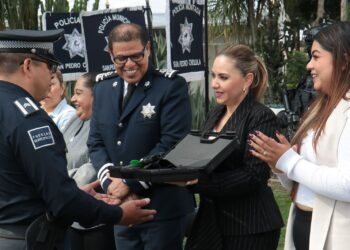 Paola Angon incrementa salario de elementos de Seguridad Ciudadana