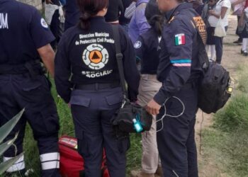 Camioneta de transporte escolar choca contra dos postes; hay 8 menores lesionados