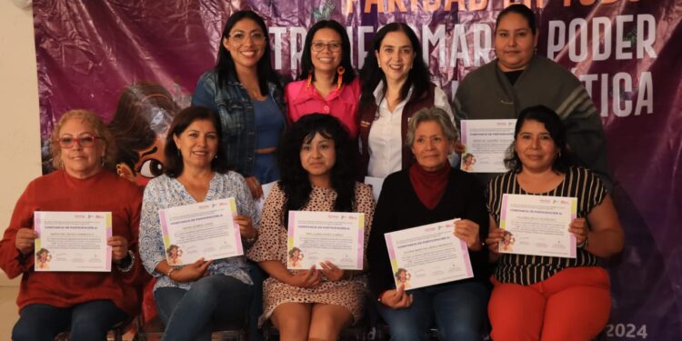 Morena impulsa el liderazgo político de las mujeres