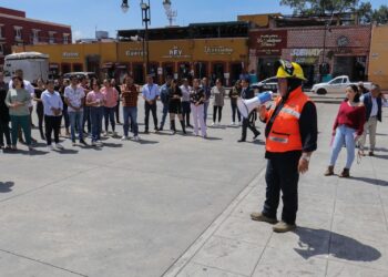 Gobierno de San Pedro Cholula participó en Simulacro Nacional de Sismo