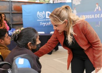 Paola Angon promueve la accesibilidad de personas con discapacidad