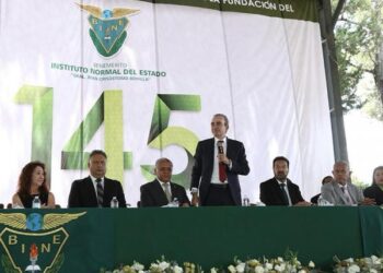 Celebra gobierno estatal 145 aniversario de la fundación del BINE