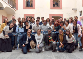 Inaugura Rectora Lilia Cedillo Ramírez tercera muestra artística de estudiantes de Arpa