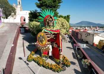 Aquí puedes checar el mapa de Valle de Catrinas, lánzate a Atlixco para conocerlas