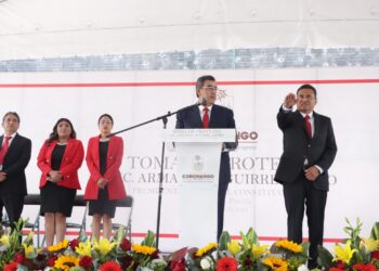 Armando Aguirre asume la pesidencia municipal de Coronango, aseguró que colaborara con todas las fuerzas políticas