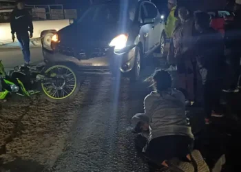 Menor de edad en estado de ebriedad atropelló a motociclista en Atlixco