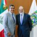 Sergio Salomón se reunió Carlos Slim para analizar la revitalización de espacios públicos