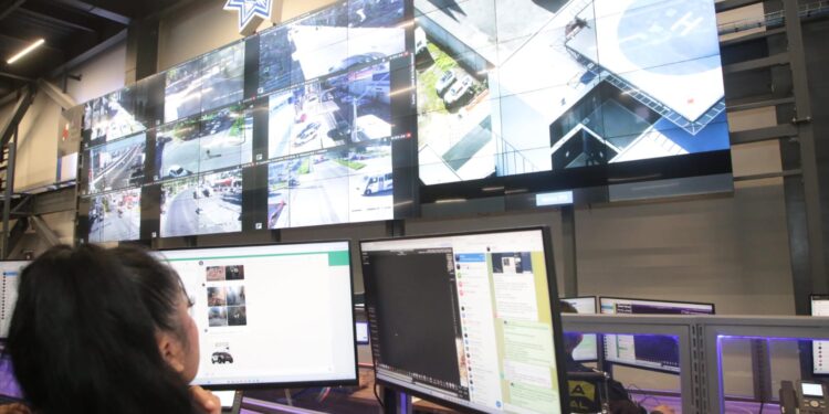 Las cámaras de videovigilancia se mantienen en operación en Puebla capital: SSC