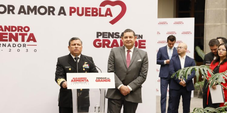 Vicealmirante Francisco Sánchez González, sera el Secretario de Seguridad Pública en Puebla