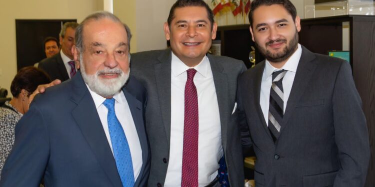 En alianza con el empresario Carlos Slim, Puebla traza ruta de inversión y tecnología al servicio de Puebla: Armenta