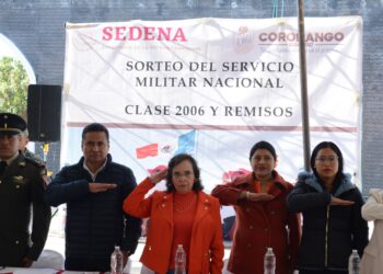 Encabezó edil de Coronango sorteo del SMN