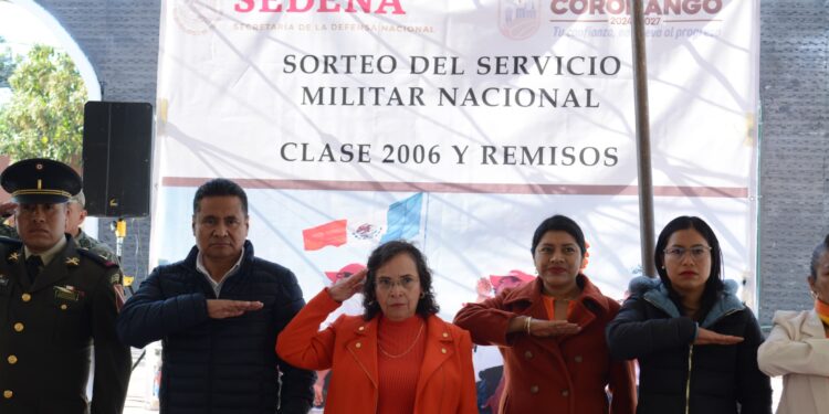 Encabezó edil de Coronango sorteo del SMN