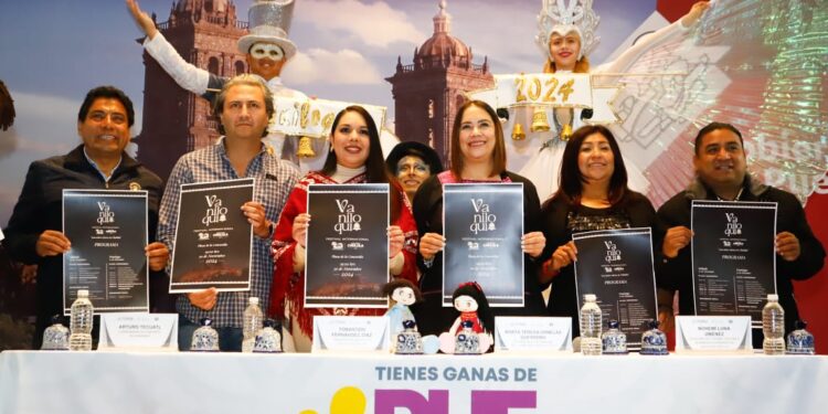 Presenta Gobierno de Cholula el festival «Vaniloquio 2024»; se realizará el 30 de noviembre y 1 de diciembre en la Plaza de la Concordia