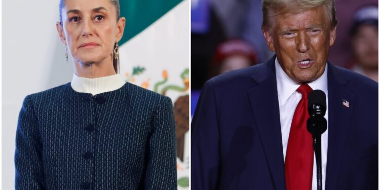 Sheinbaum y Trump sostienen una primera conversación telefónica “muy cordial”