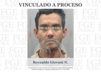 Vinculan a proceso a Reynaldo Giovani N., presunto asesino de un hombre en la colonia Zaragoza