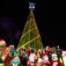 Realiza Gobierno de Cholula encendido del árbol navideño
