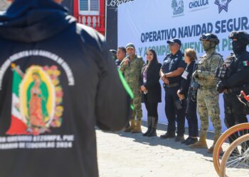 Gobierno de Cholula pone en marcha el Operativo Navidad Segura 2024 y Acompañamiento a Peregrinos