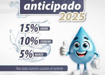 SOSAPACH lanza campaña de pago anticipado 2025 con grandes beneficios para los usuarios