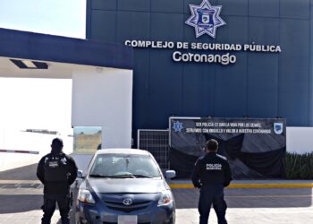 Detiene policía de Coronango a 2 sujetos con arma de fuego en Mihuacán