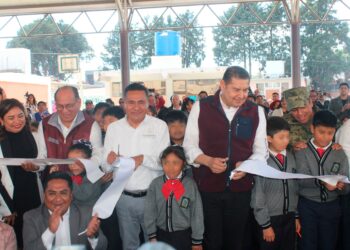Acuerdan Armando Aguirre y Alejandro Armenta proyectos a favor de Coronango