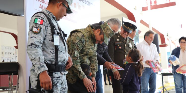 Inicia en Xonacatepec Campaña Nacional “Sí al desarme, sí a la paz”