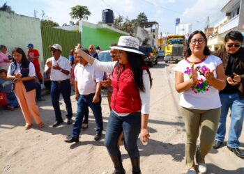 «Trabajamos sin descanso por la transformación de Cholula»: Tonantzin Fernández