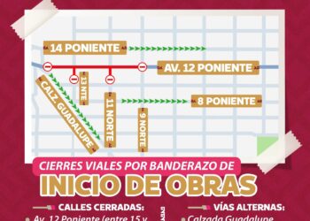 San Pedro Cholula habilita dispositivos viales por obras de reencarpetamiento en 12 Oriente–Poniente