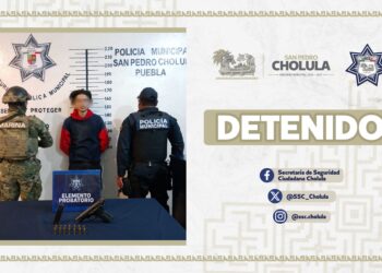 Policía de San Pedro y Marina detienen a hombre por portación ilegal de arma de fuego