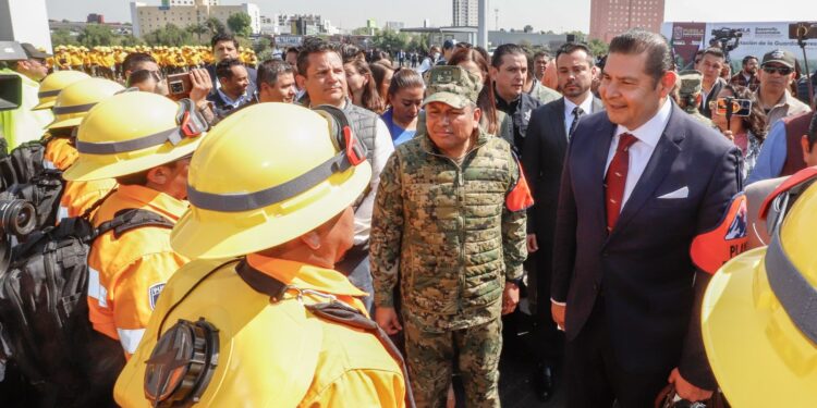 Presenta Alejandro Armenta la Policía Forestal y Guardia Forestal para prevenir, detectar y controlar incendios