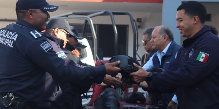 Refuerza Ayuntamiento de Tepeaca estrategias de seguridad