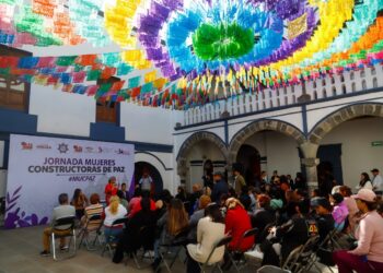 San Pedro Cholula realiza Jornada de Mujeres Constructoras de Paz