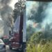 Fallecen 5 personas por explosión de pipa de gas en la México-Puebla