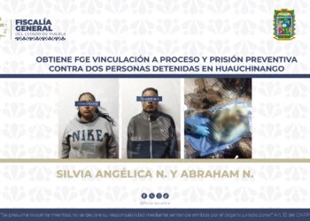 FGE vincula a proceso y da prisión preventiva a dos personas que mataron y enterraron a menor de 8 años en Huauchinango