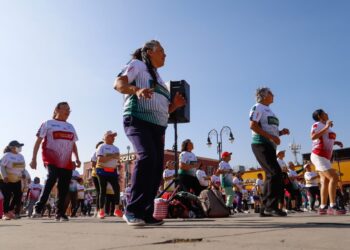 Éxito rotundo en la Master Class y activación física en San Pedro Cholula