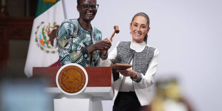 Sheinbaum destaca a México como ejemplo de paridad de género a nivel internacional