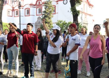 Deporte y unidad: San Pedro Cholula participa en clase nacional de boxeo