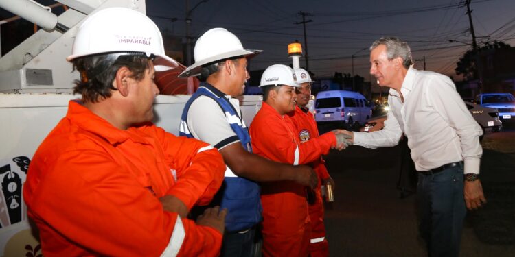 Gobierno de la Ciudad transforma el alumbrado público en la Colonia San Antonio Abad