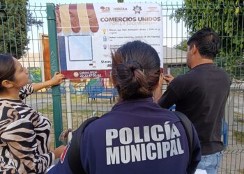 Policía de San Pedro Cholula inicia el Programa “Comercios Unidos por la Seguridad” en Santiago Momoxpan