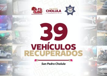 Detiene Policía de San Pedro Cholula a 255 personas en el primer trimestre de 2025