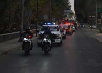 Corporaciones de los tres niveles de gobierno realizan operativo en inmediaciones del recinto ferial para garantizar seguridad