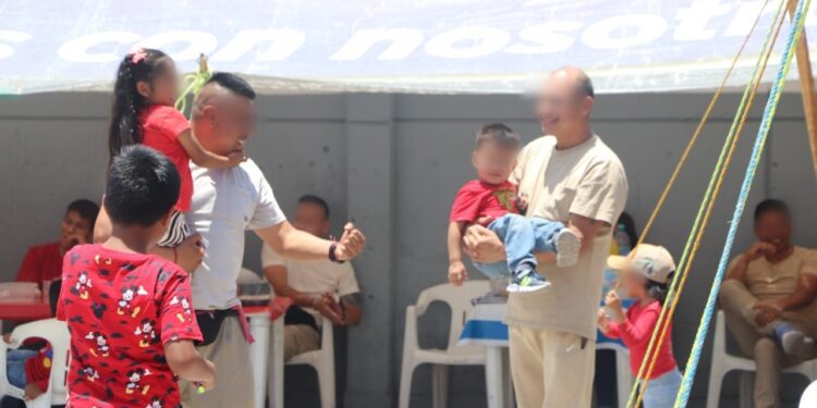 CERESO de San Pedro Cholula celebra el día de la niña y el niño para fomentar la reinserción social