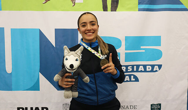 Suman 15 medallas los atletas de la BUAP en los dos primeros días de la Universiada Nacional 2025