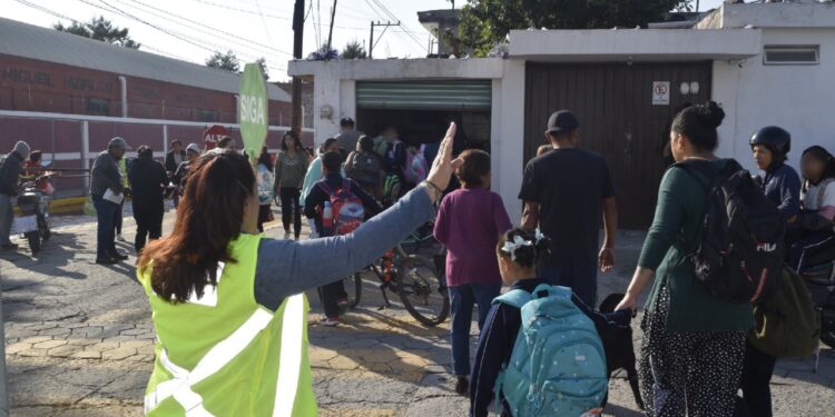 San Pedro Cholula fortalece la movilidad escolar con el programa “Escuela Vial Segura”