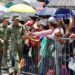 Saldo blanco durante Desfile Conmemorativo a la Batalla de Puebla