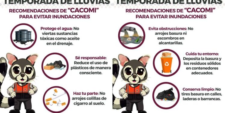 Estas son las recomendaciones para evitar inundaciones en Puebla