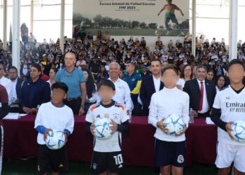 Inicia en Puebla el torneo estatal “Jugamos Todos” con la participación de 16 escuelas